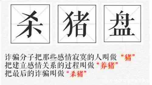 杀猪盘骗术介绍