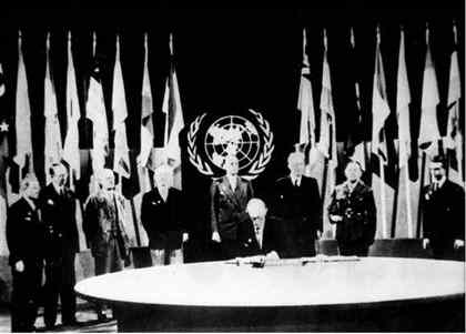 1945年10月24日:《联合国宪章》生效