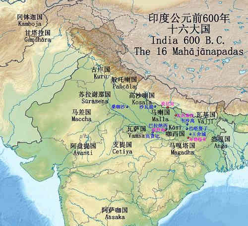 印度十六雄国是指哪些国家
