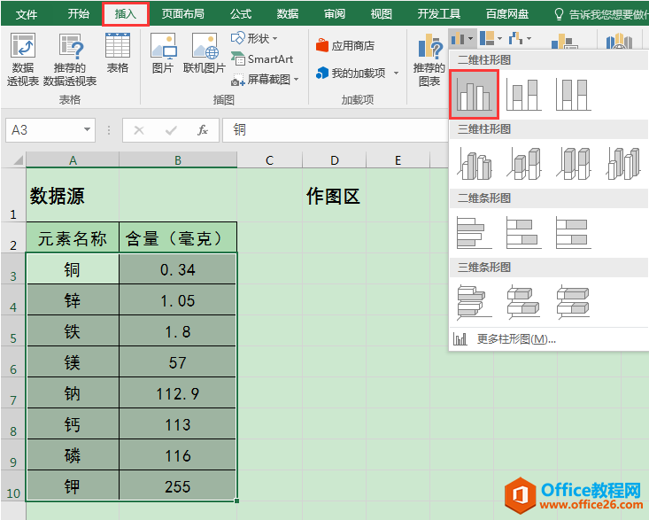 Excel办公技巧：用对数刻度使差距过大的数据点同时清晰展示