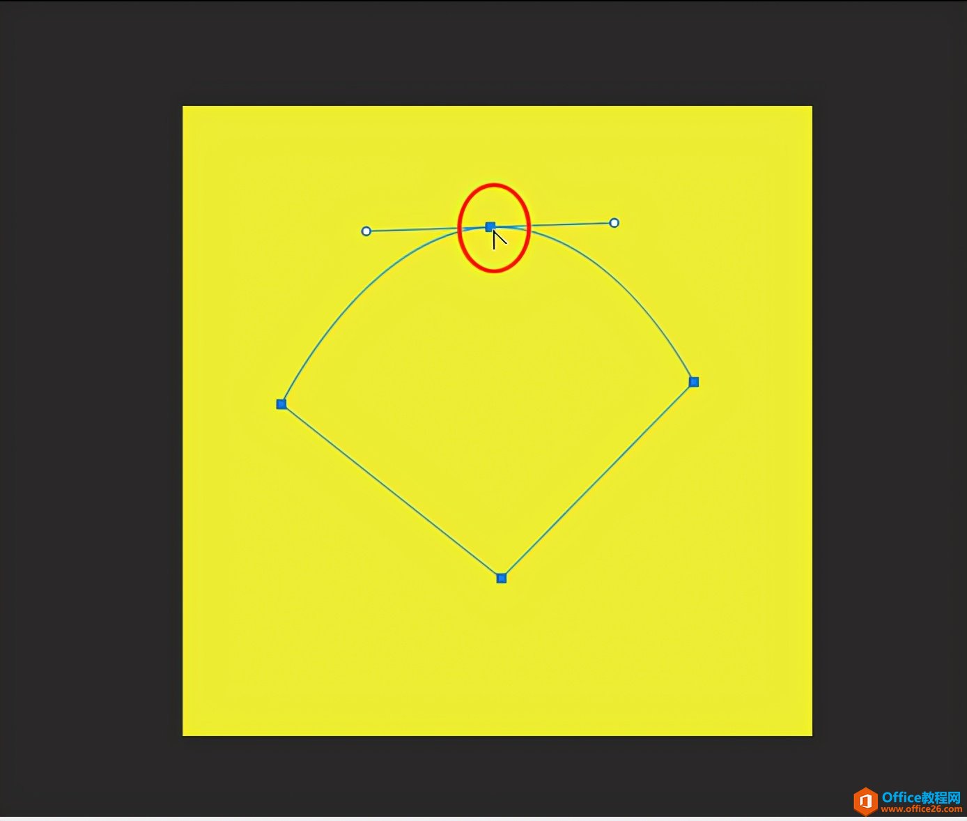 PS办公技巧：如何快速在圆角锚点和尖角锚点之间进行转换？