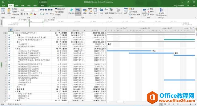 「项目管理工具」Project 2016破解 正版授权激活码密钥永久有效