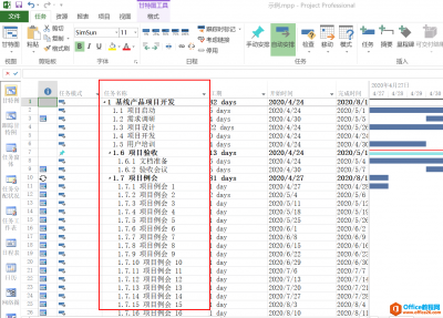 Project从入门到精通_Project任务清单操作技巧