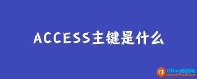 access主键是什么？