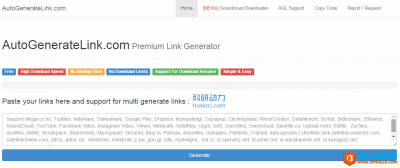 AutoGenerateLink 免费快速下载网盘和视频资源 免费下载