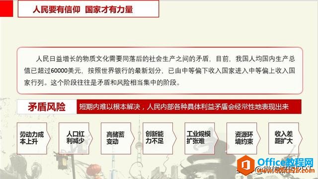 学习贯彻社会主义核心价值观 党课PPT模板 免费下载