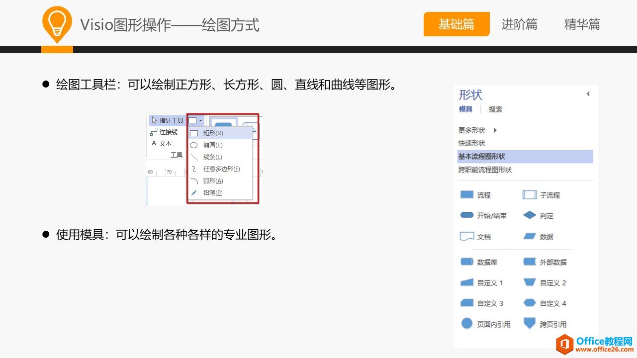 和大家一起学 Visio&mdash;基础篇教程