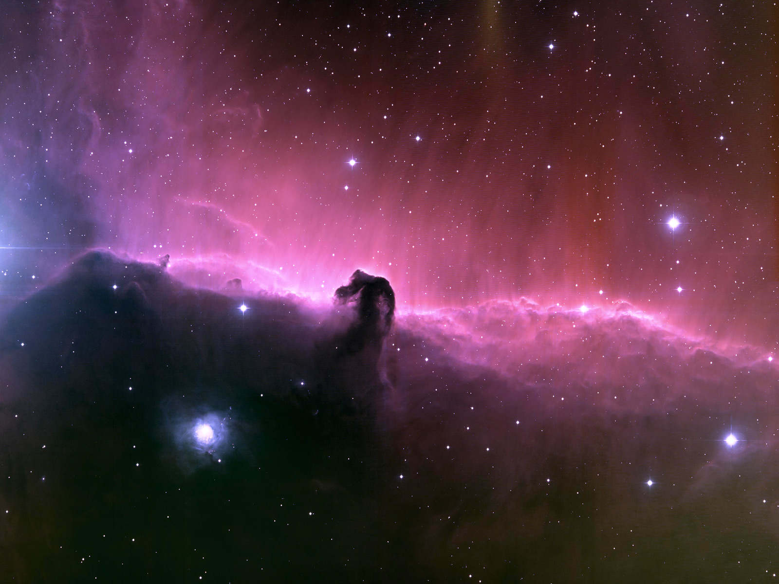 玄幻宇宙星空紫色PPT背景图片，发光的通信线条科技PPT背景图片