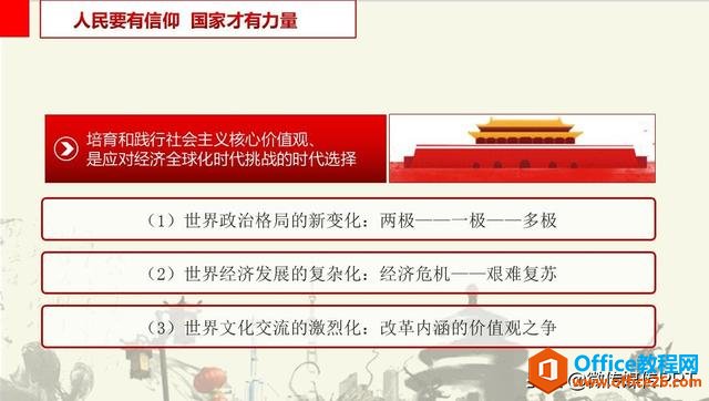 学习贯彻社会主义核心价值观 党课PPT模板 免费下载6