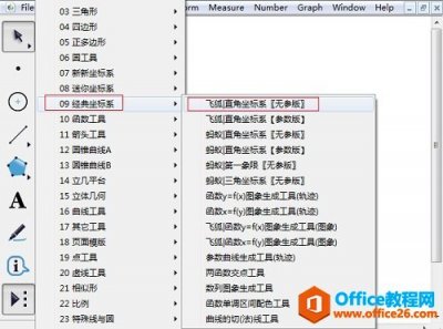 几何画板中如何缩放纵坐标大小