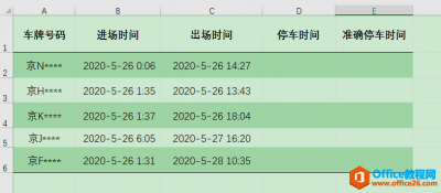 excel 如何运用中括号［］使超过24小时的时间格式正确显示