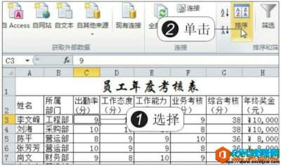 如何使用excel2010多条件排序也可称为多关键字排序